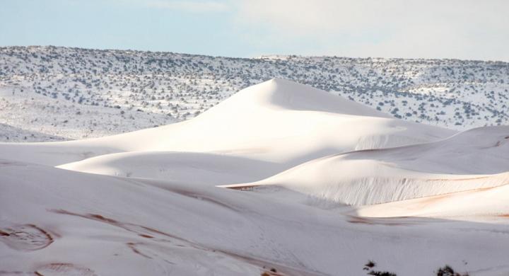 Χιόνισε στη Σαχάρα-εντυπωσιακές εικόνες - Φωτογραφία 3