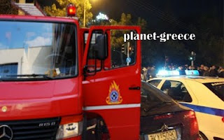 Πυρκαγια σε κτήριο στην Αθήνα - Φωτογραφία 1