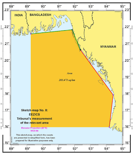 ΔΔΔΘ: Απόφαση διαιτησίας για τον καθορισμό της γραμμής θαλάσσιων συνόρων μεταξύ του Μπανγκλαντές και της Μιανμάρ (Βιρμανίας) - Φωτογραφία 10