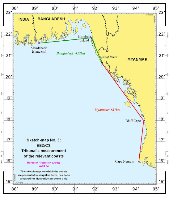 ΔΔΔΘ: Απόφαση διαιτησίας για τον καθορισμό της γραμμής θαλάσσιων συνόρων μεταξύ του Μπανγκλαντές και της Μιανμάρ (Βιρμανίας) - Φωτογραφία 5
