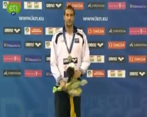 VIDEO: Χρυσό στην κολύμβηση ο Άρης Γρηγοριάδης - Φωτογραφία 1