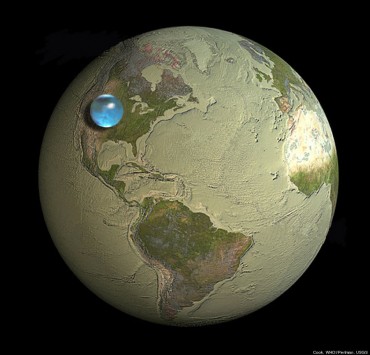 Αυτό είναι όλο το νερό που υπάρχει στον πλανήτη! - Φωτογραφία 1