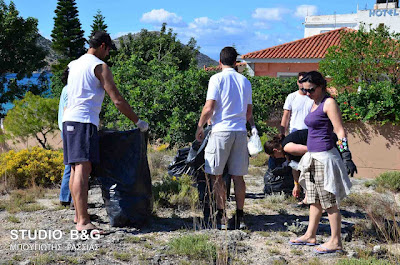 Καθαρισμός της ακτής στο Τολό Αργολίδας - Φωτογραφία 2