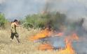 Πυρκαγιά στην νεκρή ζώνη κατασβέστηκε από κοινού με Ελληνοκύπριους και Τούρκους στρατιώτες (φωτογραφίες)