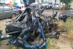 19χρονος κάηκε μέσα στο αυτοκίνητό του