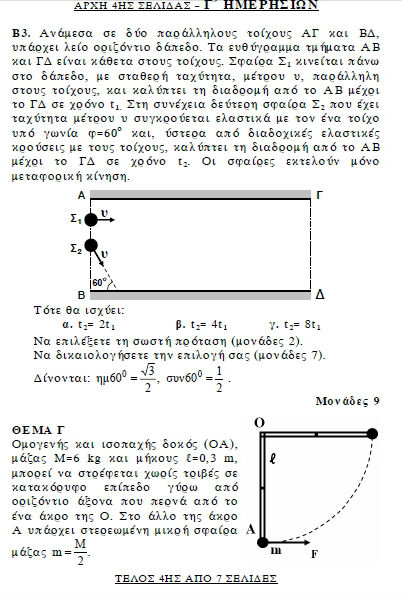 Πανελλήνιες 2012: Δείτε τα θέματα σε Νεοελληνική Λογοτεχνία και Φυσική - Φωτογραφία 5