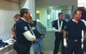 Φωτογραφίες και βίντεο με τους τραυματισμένους αστυνομικούς στην Πάτρα - Φωτογραφία 1