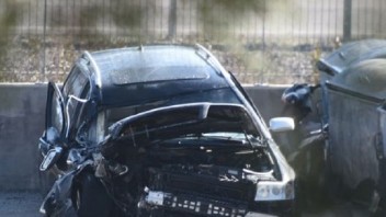 Άγιο είχε ο Αλέξης Κούγιας! «Σμπαράλια» το αυτοκίνητο του μετά το ατύχημα... [photos] - Φωτογραφία 1