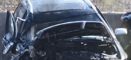 Άγιο είχε ο Αλέξης Κούγιας! «Σμπαράλια» το αυτοκίνητο του μετά το ατύχημα... [photos] - Φωτογραφία 4