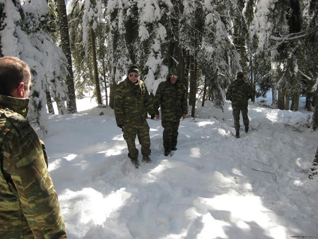 Οι Έφεδροι Αξιωματικοί Θεσσαλίας στη χειμερινή διαβίωση της ΣΜΥ - Φωτογραφία 11