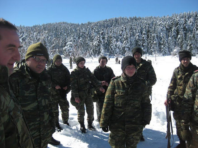 Οι Έφεδροι Αξιωματικοί Θεσσαλίας στη χειμερινή διαβίωση της ΣΜΥ - Φωτογραφία 13