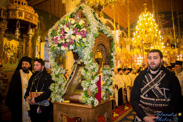 Στην υποδοχή της εικόνας της Παναγίας Σουμελά στην Ορεστιάδα ο Δκτης του Δ'ΣΣ Αντγος Γεώργιος Καμπάς - Φωτογραφία 6