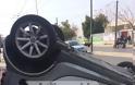 Από θαύμα γλίτωσε 65χρονη οδηγός μετά απίστευτο τροχαίο στην Πειραιώς - Αναποδογύρισε ΙΧ - Φωτογραφία 3