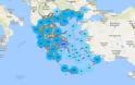 Ο χάρτης ηλεκτρομαγνητικής ακτινοβολίας στην Ελλάδα