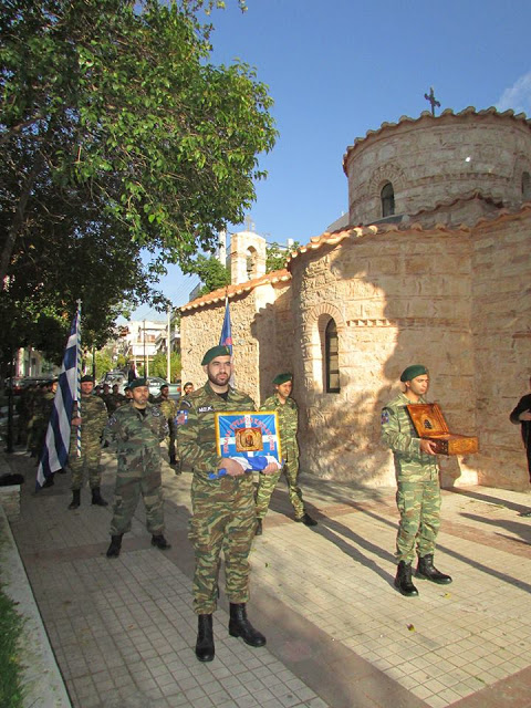 Παράδοση Ιερού τάματος του Αρχαγγέλου Μιχαήλ από την Μονάδα Εφέδρων Καταδρομών Μ.Ε.Κ. σε Ιερό Ναό της Αττικής - Φωτογραφία 24