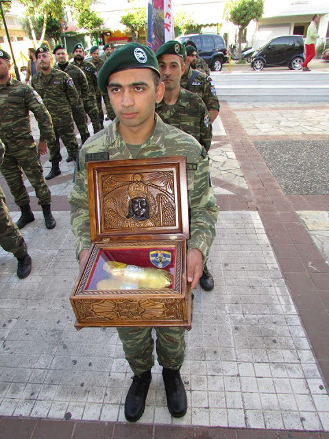 Παράδοση Ιερού τάματος του Αρχαγγέλου Μιχαήλ από την Μονάδα Εφέδρων Καταδρομών Μ.Ε.Κ. σε Ιερό Ναό της Αττικής - Φωτογραφία 30