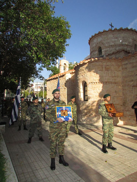 Παράδοση Ιερού τάματος του Αρχαγγέλου Μιχαήλ από την Μονάδα Εφέδρων Καταδρομών Μ.Ε.Κ. σε Ιερό Ναό της Αττικής - Φωτογραφία 39