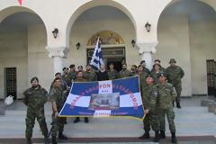 Παράδοση Ιερού τάματος του Αρχαγγέλου Μιχαήλ από την Μονάδα Εφέδρων Καταδρομών Μ.Ε.Κ. σε Ιερό Ναό της Αττικής