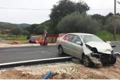 Τροχαίο στην περιμετρική Χαλανδρίτσας [photos]
