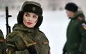 Διαγωνισμό ομορφιάς για τις στρατιωτίνες του διοργάνωσε ο ρωσικός Στρατός με αφορμή την Παγκόσμια Ημέρα Γυναίκας (φωτό) - Φωτογραφία 2