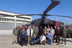 Επίσκεψη του ΣΕΑΝ Εύβοιας στην  1η Ταξιαρχία Αεροπορίας  Στρατού