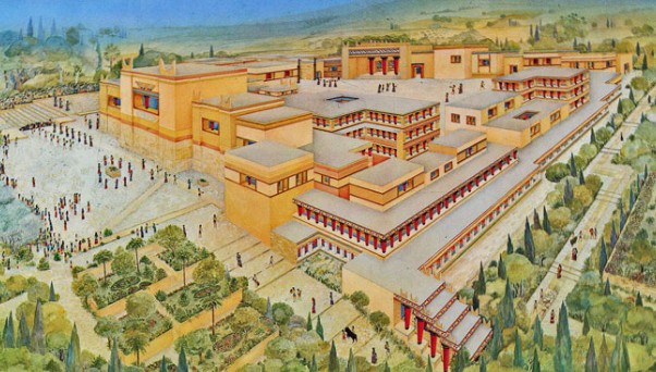 Ετσι ήταν το αρχαίο παλάτι της Κνωσού - Επιβλητικά κτίσματα, μεγαλοπρεπείς τοιχογραφίες [video] - Φωτογραφία 2