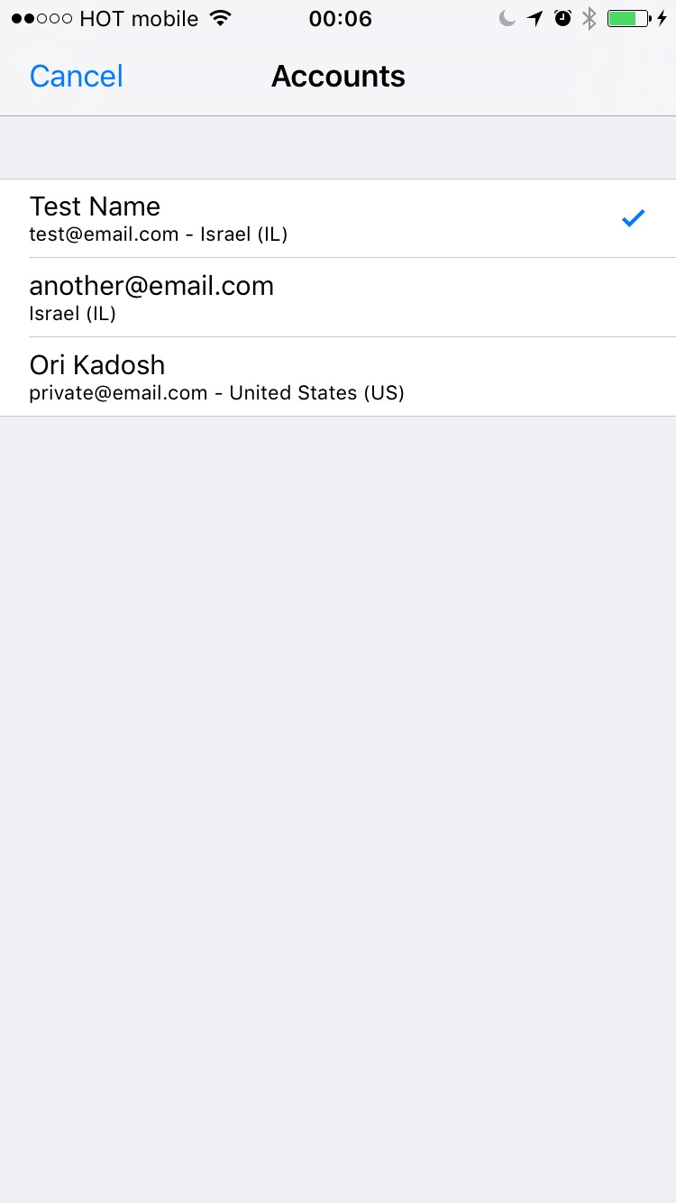 StoreSwitcher: Cydia tweak new...εναλλαγή λογαριασμών στο ios - Φωτογραφία 4