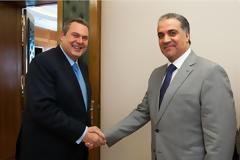 Συναντήσεις ΥΕΘΑ Πάνου Καμμένου με τους Πρέσβεις του Κατάρ και του Ηνωμένου Βασιλείου