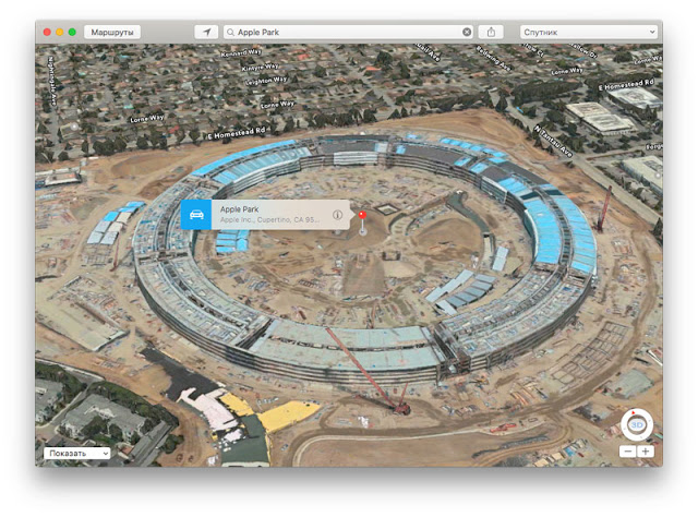 Η Apple ενημέρωσε τους χάρτες της με το κτίριο Steve Jobs - Φωτογραφία 1