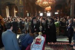 Σε κλίμα συγκίνησης Τελέσθηκε η Εξόδιος Ακολουθία του Μακαριστού Μητροπολίτη Σταγών και Μετεώρων Σεραφείμ...