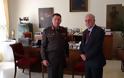Με τον νέο διοικητή της 5ης Ταξιαρχίας Πεζικού και ο Δήμαρχος Ηρακλείου