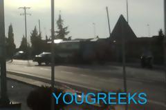 Τροχαίο στο πολυτεχνείο στα Χανιά αμάξι τράκαρε με λεωφορείο...