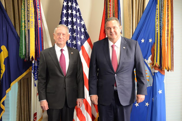 Δήλωση ΥΕΘΑ Πάνου Καμμένου μετά τη συνάντησή του με τον Αμερικανό Υπουργό Άμυνας James Mattis στην Ουάσιγκτον - Φωτογραφία 5