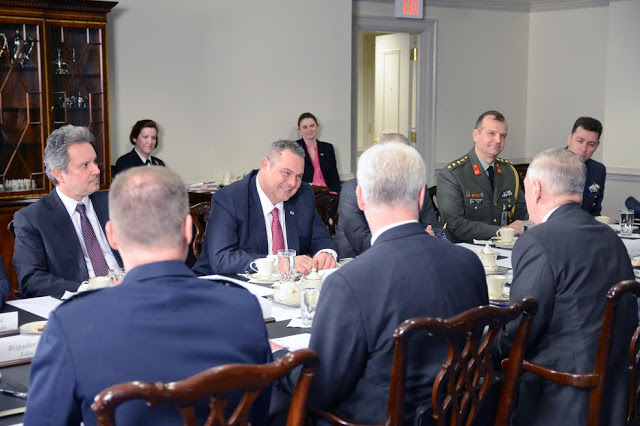 Δήλωση ΥΕΘΑ Πάνου Καμμένου μετά τη συνάντησή του με τον Αμερικανό Υπουργό Άμυνας James Mattis στην Ουάσιγκτον - Φωτογραφία 9