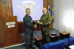 Επίσκεψη Διοικητή 1ης Στρατιάς Αντγου Δημόκριτου Ζερβάκη στη ΔΑΚ