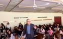 Ο Άγγελος Τσιγκρής μίλησε στους φοιτητές του Πανεπιστημίου της Πάτρας για τη σχολική βία - ΔΕΙΤΕ ΦΩΤΟ