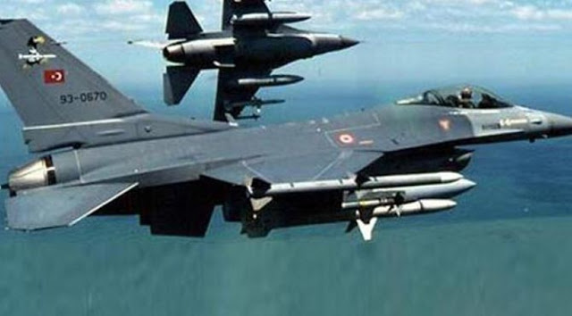 Τουρκικά F-16 πάνω από τη νήσο Παναγιά - Φωτογραφία 1