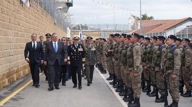 Ο ΥΕΘΑ Πάνος Καμμένος στην Κύπρο για τον εορτασμό της Εθνικής επετείου της 1ης Απριλίου 1955 - Φωτογραφία 13