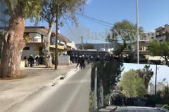 Αστακός τα Χανιά για τα εγκαίνια των γραφείων της Χρυσής Αυγής