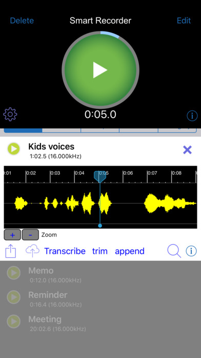 Smart Recorder : AppStore free - Φωτογραφία 6