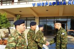 Επίσκεψη Α/ΓΕΣ Αντγου Αλκ. Στεφανή στην V Ταξιαρχία Πεζικού στην Κρήτη (V ΜΕΡΑΡΧΙΑ ΚΡΗΤΩΝ)