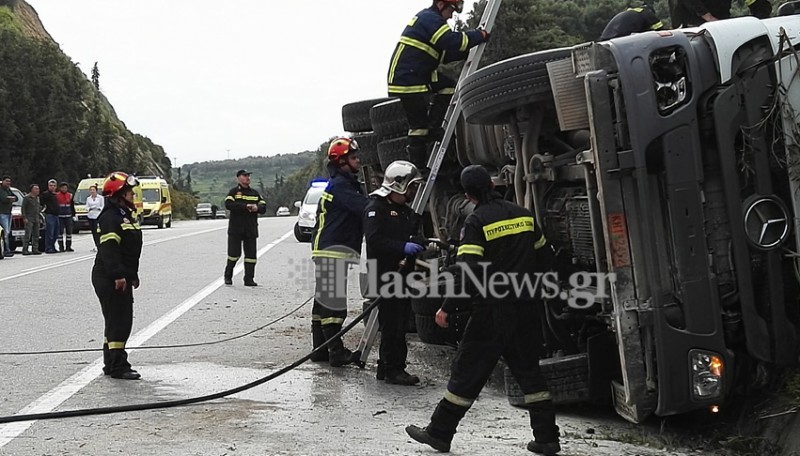 Νεκρός οδηγός απορριμματοφόρου μετά από τροχαίο στην εθνική Χανίων- Κισάμου - Φωτογραφία 4