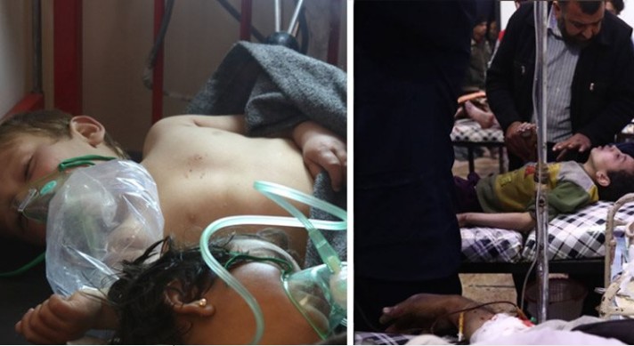 Φρίκη στη Συρία με 80 νεκρούς από χημικά - Βομβάρδισαν και το νοσοκομείο - Φωτογραφία 1