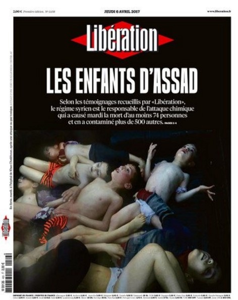 Σοκάρει το εξώφυλλο της Liberation Les enfants d' Assad... - Φωτογραφία 2