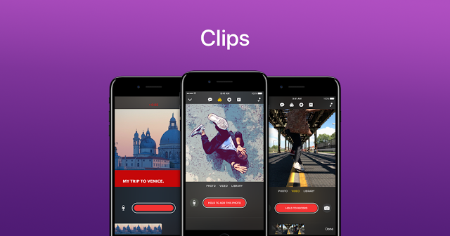 Η Apple κυκλοφόρησε την νέα της εφαρμογή Clips - Φωτογραφία 1