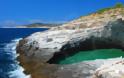 Γκιόλα, η διάφανη λίμνη της Ελλάδας - Μια φυσική πισίνα με πράσινο νερό που τη χωρίζει ένας βράχος από τη θάλασσα [photos] - Φωτογραφία 9
