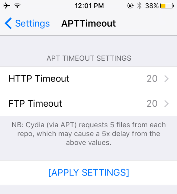 APTTimeout: Για να μην χάνετε τον χρόνο σας περιμένοντας το Cydia - Φωτογραφία 3