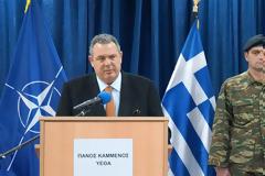 Τι δήλωσε ο Πάνος Καμμένος από το Κόσοβο για το μισθολόγιο των στρατιωτικών