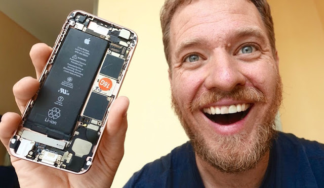 Ένας Αμερικανός κατασκεύασε το iphone 6S από ανταλλακτικά με κόστος στα 300 δολάρια - Φωτογραφία 1