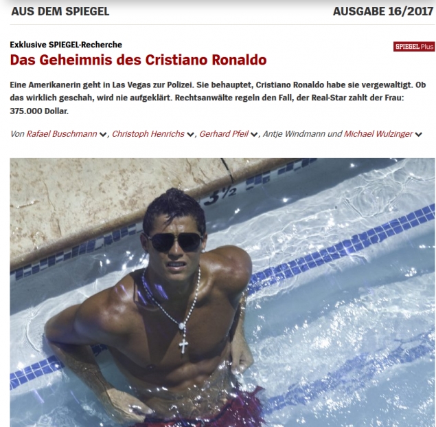 “Βόμβα” Spiegel για τον Κριστιάνο Ρονάλντο: Βίασε νεαρή γυναίκα! Τι αποκάλυψε η ίδια - Φωτογραφία 2